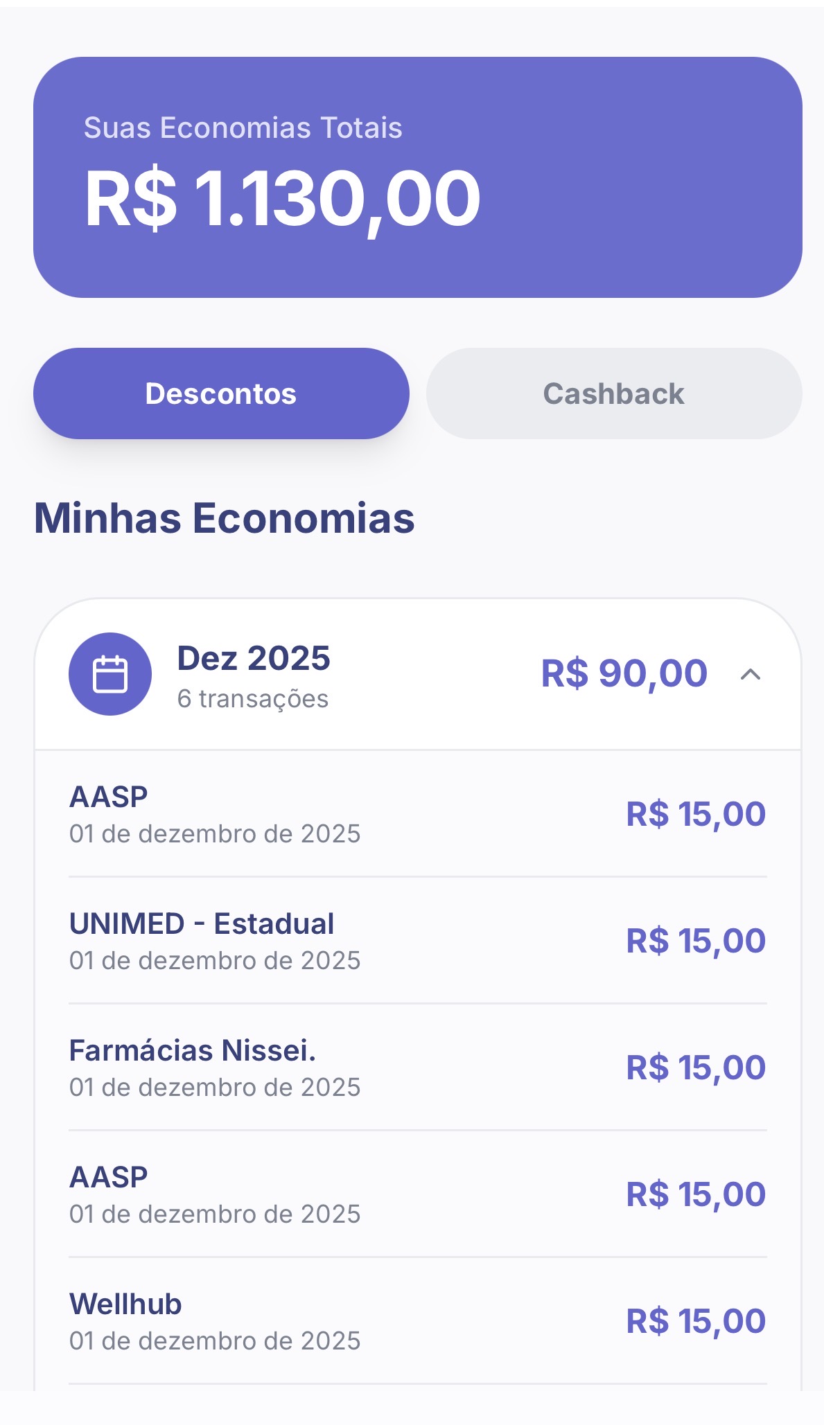 Economias Totais