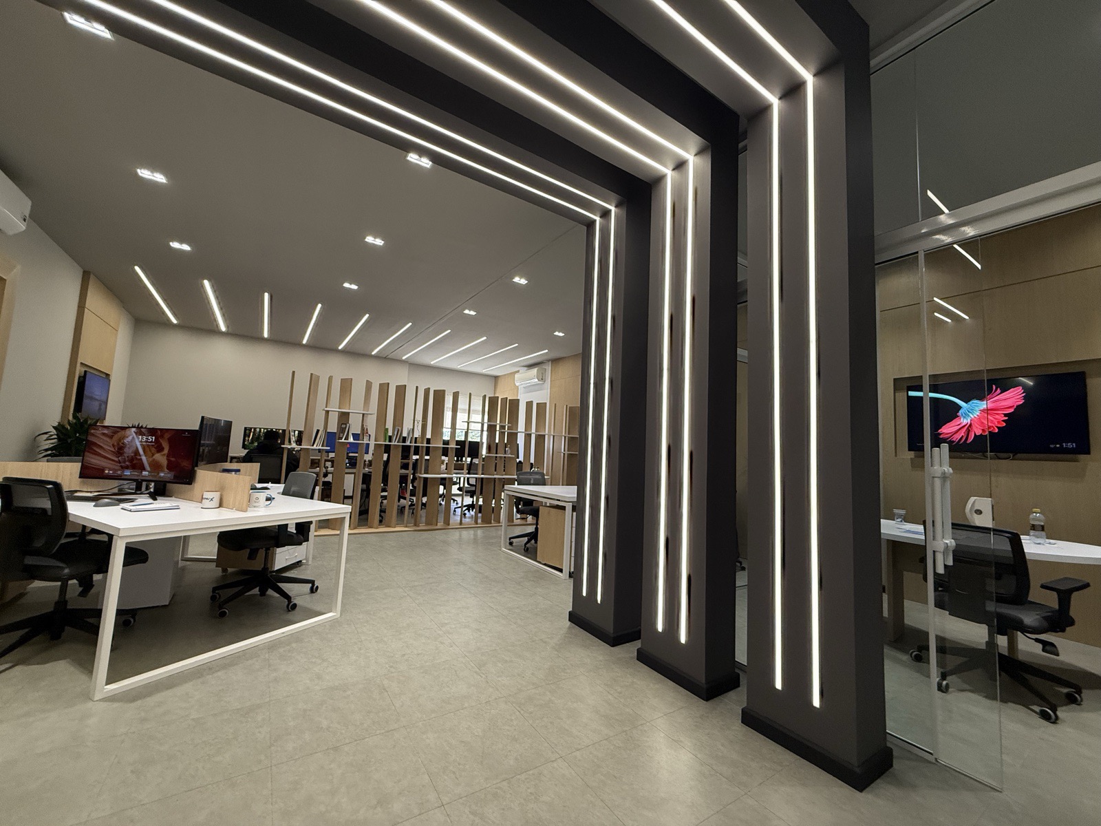 Interior da Célula de Inovação